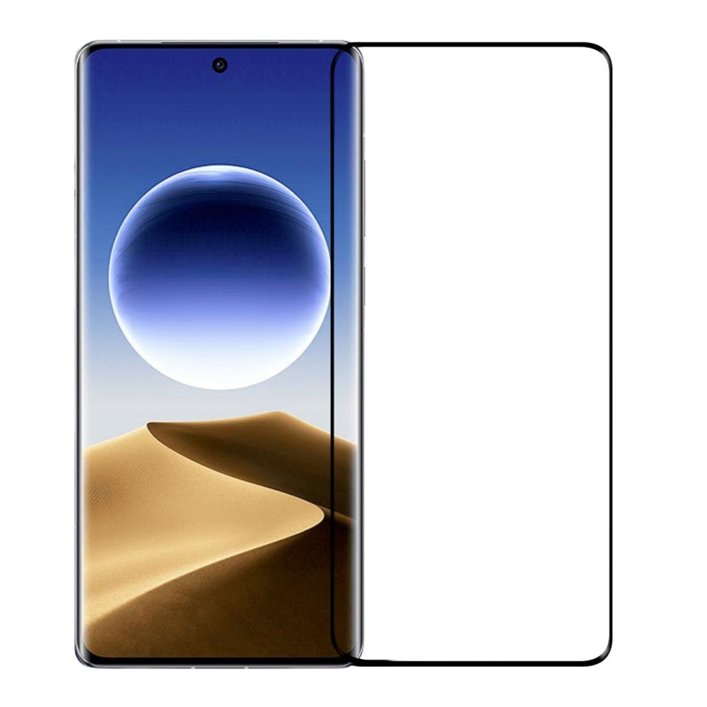 MOFI For Oppo Find X7 Ultra Screen Protector 3D Curved Hot Bending Full Glue Screen Film
