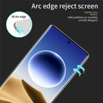MOFI For Oppo Find X7 Ultra Screen Protector 3D Curved Hot Bending Full Glue Screen Film