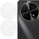 IMAK 2Pcs  /  Set for Huawei Nova 12i 4G / Huawei Enjoy 70 Pro Rear Lens Protector Clear Tempered Glass Camera Lens Film