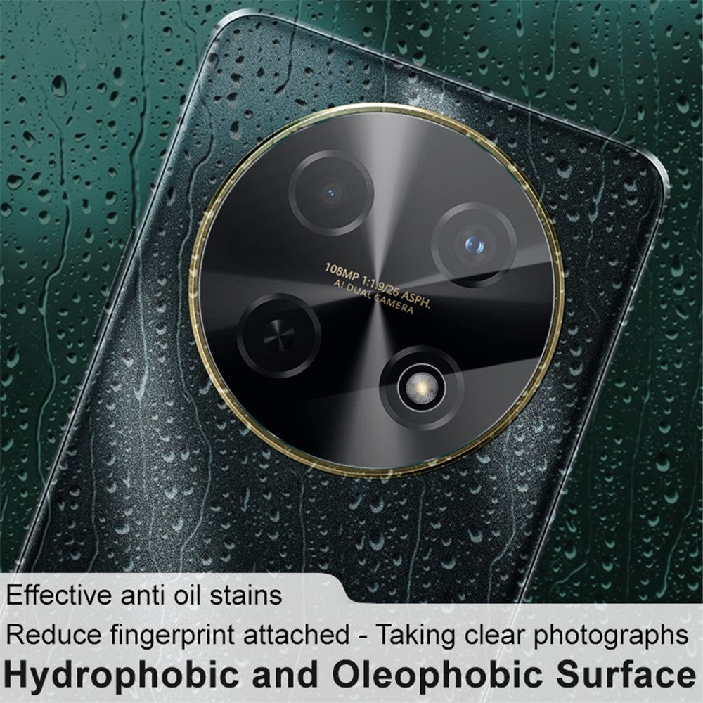IMAK 2Pcs  /  Set for Huawei Nova 12i 4G / Huawei Enjoy 70 Pro Rear Lens Protector Clear Tempered Glass Camera Lens Film