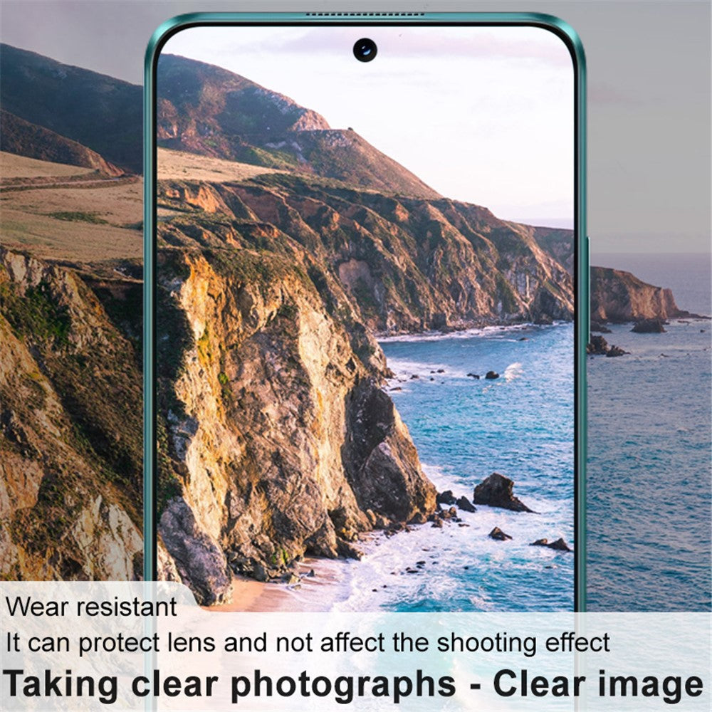 IMAK 2Pcs  /  Set for Huawei Nova 12i 4G / Huawei Enjoy 70 Pro Rear Lens Protector Clear Tempered Glass Camera Lens Film