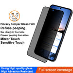 IMAK Til Samsung Galaxy A35 5G / A55 5G Hærdet Glas Skærmbeskytter Fuld Lim Anti-Spion Skærmfilm