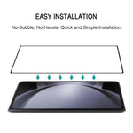 For Samsung Galaxy Z Fold6 5G Front Tempered Glass Screen Protector Full Cover Full Glue Silk Printing Clear Film