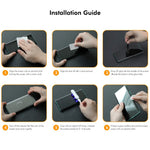 ENKAY HAT PRINCE 2Pcs For Oppo Find X7 5G Full Screen Protector UV Liquid Sensitive Touch Screen Film, Support Fingerprint Unlock