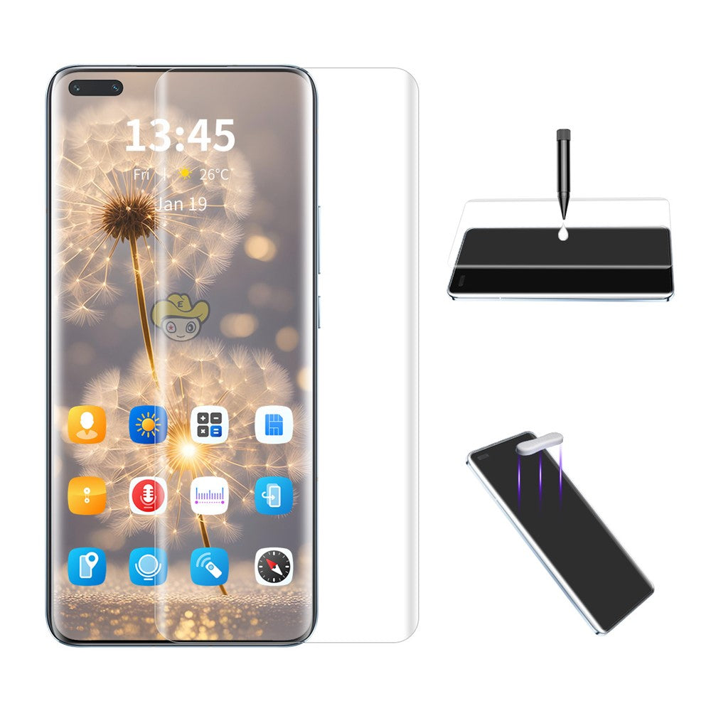 ENKAY HAT PRINCE For Huawei Nova 11 Pro / 11 Ultra Screen Protector UV Curved Sensitive Touch Clear Film Support Fingerprint Unlock