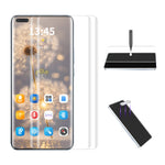 ENKAY HAT PRINCE 2Pcs For Huawei nova 11 Pro / nova 11 Ultra Screen Protector Curved Edges UV Sensitive Touch Film Support Fingerprint Unlock
