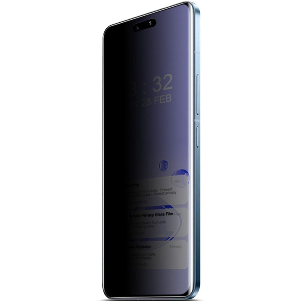IMAK För Xiaomi Civi 4 Pro 5G / 14 Civi 5G Anti-Spionage Härdat Glas Skärmskydd 3D Böjd Film