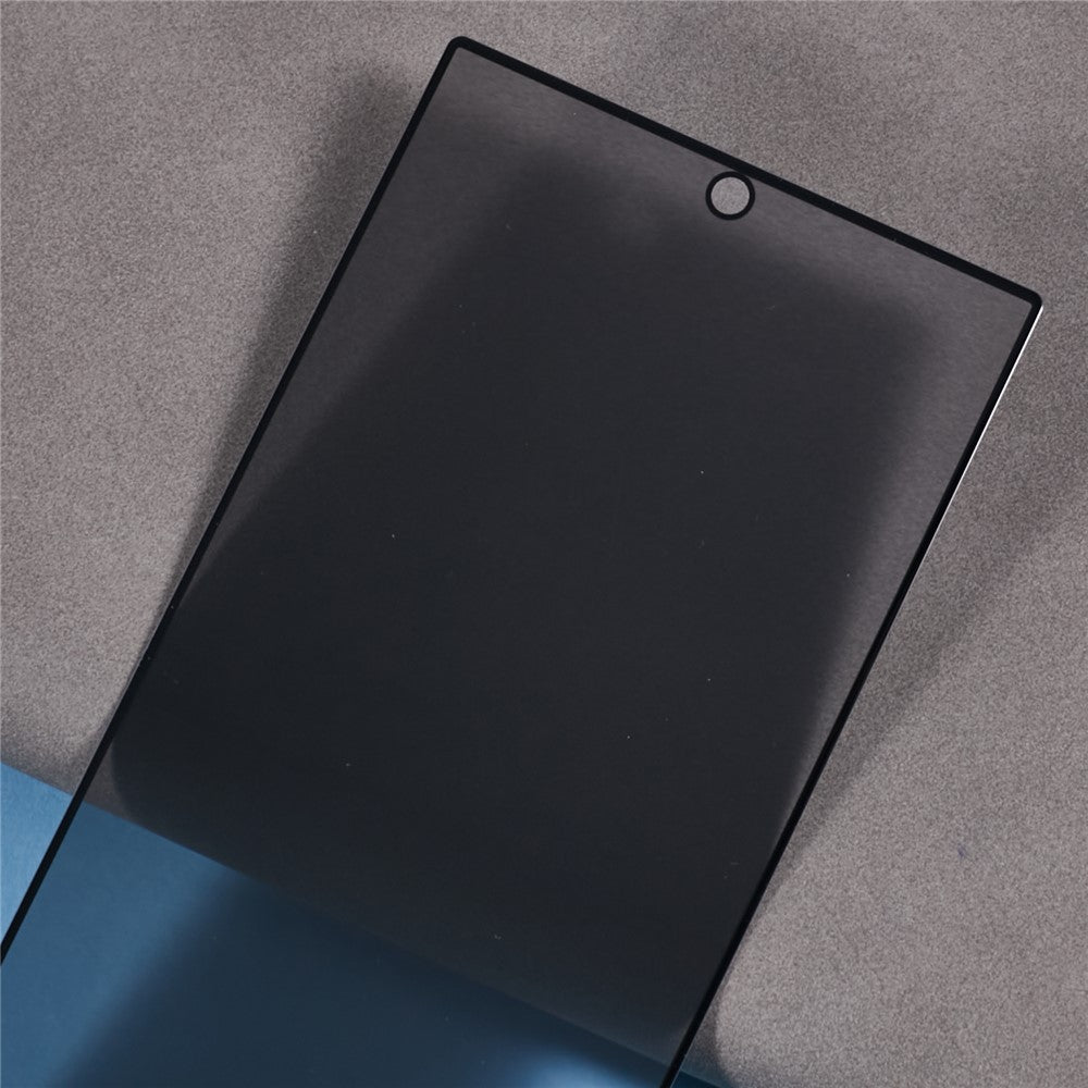For Samsung Galaxy Z Fold6 5G Anti-Spy Screen Protector Silk Printing Tempered Glass Full Glue Film