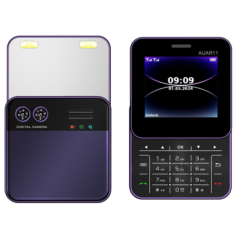 AUAR11 Dual SIM Standby Rotating 2G Phone with 2.4 inch Color Screen