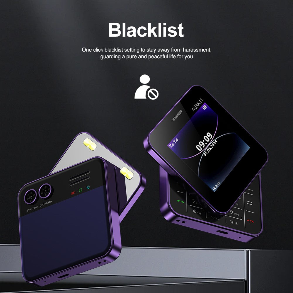 AUAR11 Dual SIM Standby Rotating 2G Phone with 2.4 inch Color Screen