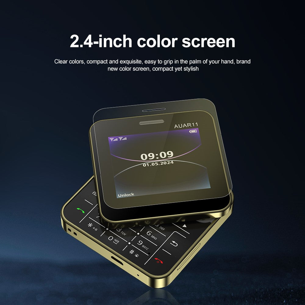 AUAR11 Dual SIM Standby Rotating 2G Phone with 2.4 inch Color Screen