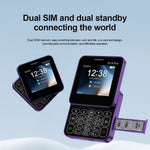 R18 Pro Dual SIM Standby Rotating 2G Phone with 2.4 inch Color Screen