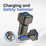 K25 Billaderadapter PD 30W Superoplader Hurtigopladning Metalrudehammer