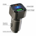 K25 Billaderadapter PD 30W Superoplader Hurtigopladning Metalrudehammer