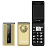 N69 Dual Screen Flip Phone 2G Long Standby Large Battery Big Speaker Mobile Phone
