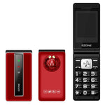 N69 Dual Screen Flip Phone 2G Long Standby Large Battery Big Speaker Mobile Phone