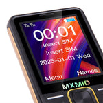 MXMID G880pro 2.4 Inch Display Phone Dual SIM Standby Bar Phone with Big Keys / Flashlight
