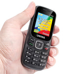 UNIWA E1803 Dual SIM Dual Standby 2G Feature Phone Physical Keypad LED Flashlight Camera Phone