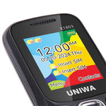 UNIWA E1803 Dual SIM Dual Standby 2G Feature Phone Physical Keypad LED Flashlight Camera Phone
