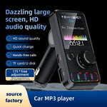 C19 Bil Bluetooth-kompatibel MP3-afspiller PD 30W hurtigopladning FM-radio-sender Håndfri opkald