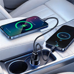 NCC CC-0401 USB-A + Type-C Dual Port Car Charger PD 20W Fast Charger for SUV Truck