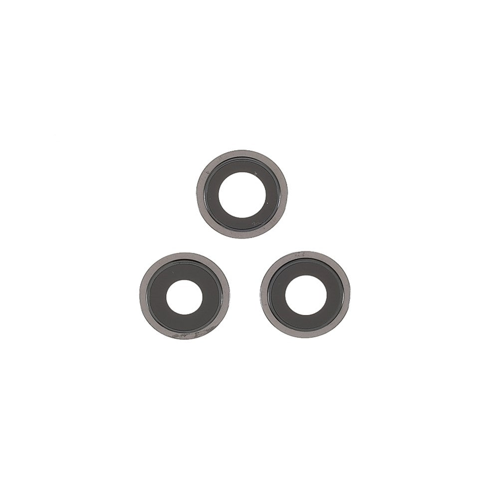 OEM Back Rear Camera Lens Ring Cover with Glass Lens Replacement for iPhone 12 Pro Max 6.7 inch