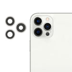 OEM Back Rear Camera Lens Ring Cover with Glass Lens Replacement for iPhone 12 Pro Max 6.7 inch