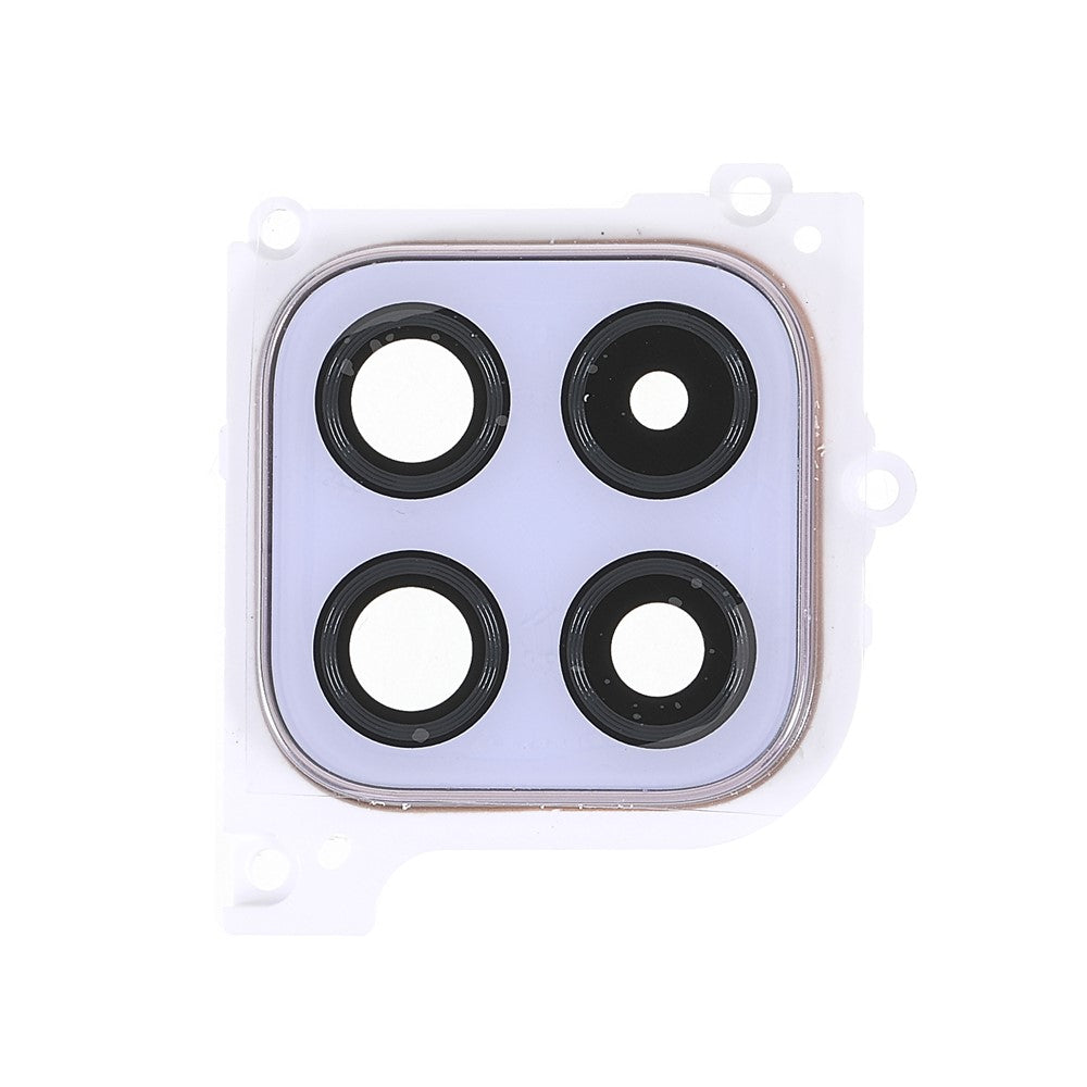OEM bagkamera-objektivringdæksel med glaslinse-erstatning (uden logo) til Samsung Galaxy A22 5G (EU-version) / (US-version)
