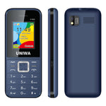 UNIWA E1802 2G Bar Phone 1800mAh Battery Function Cell Phone for Seniors and Kids