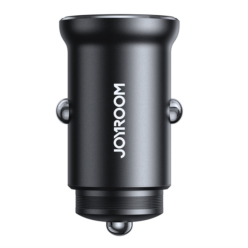 JOYROOM CCN06 Mini 30W Dual Type-C Porte Billader i Aluminiumslegering Telefon PD Hurtigopladningsadapter