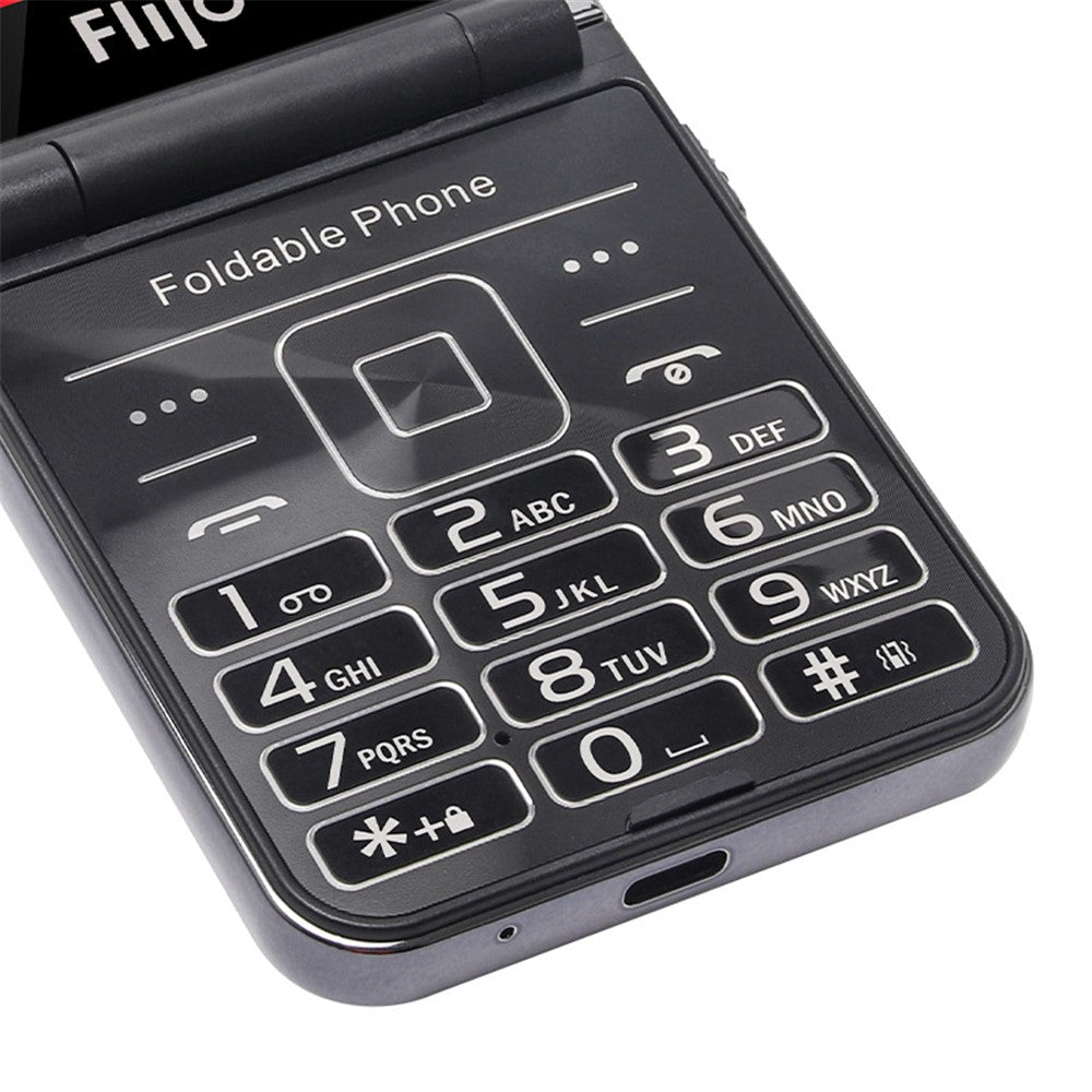 F265 2.55 Inches Cell Phone 4 SIM Cards Keypad Folding Mobile Phone