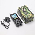 UNIWA M6000 2.4-Inch 2G 4-SIM Cards Ultra Long Standby Cell Phone with Power Bank Function