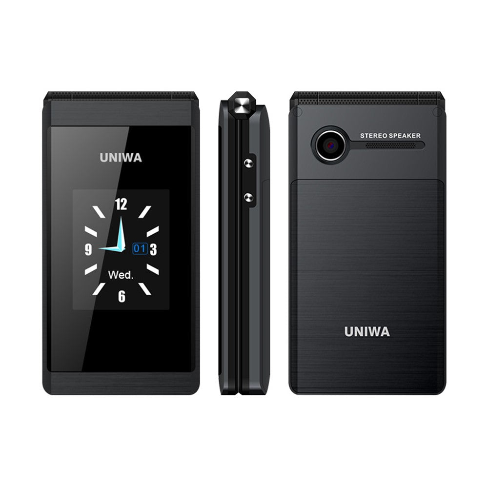 UNIWA X28 2.8-Inch Dual-Screen Display 2G Bar Phone