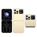 SERVO A50 Pro Dual SIM Flip 2G Bar-mobil för seniorer