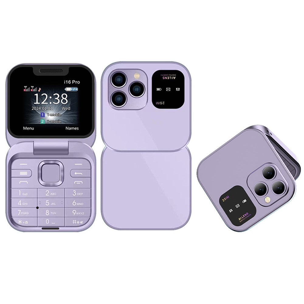 SERVO i16 Pro - Dual SIM 2G 32MB+32MB Flip Foldable Phone