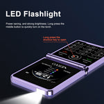 SERVO IP15 Flip Foldable 2G Phone 2.4 inch HD Screen