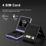 SERVO IP15 Flip Foldable 2G Phone 2.4 inch HD Screen