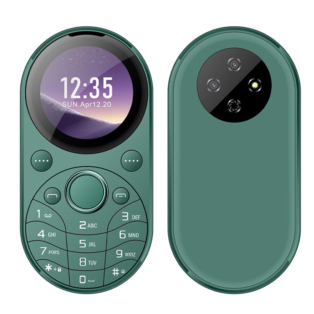 SERVO i15 Mini Dual SIM Miniature Circular 2G Feature Phone