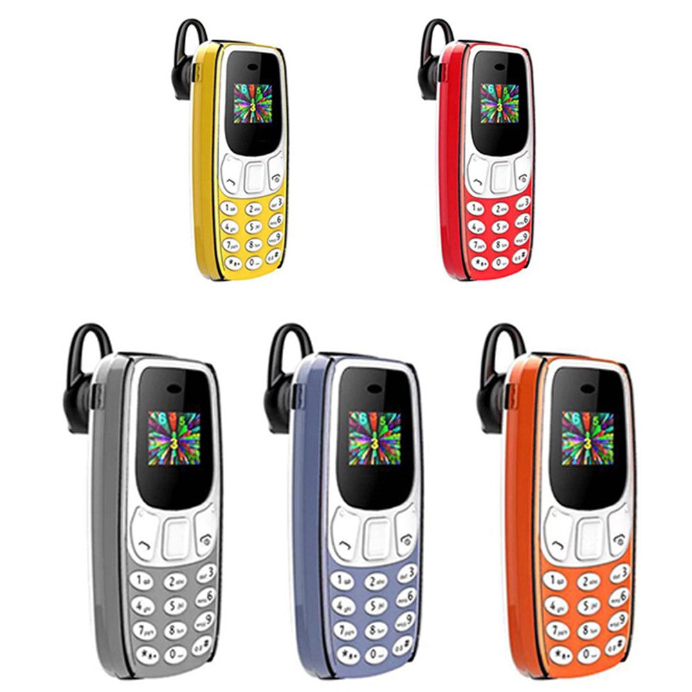 BM10 Dual SIM 0.66-inch Mini Mobile Phone 2G GSM Cellphone with Ear Hook