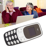 BM10 Dual SIM 0.66-inch Mini Mobile Phone 2G GSM Cellphone with Ear Hook