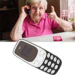 BM10 Dual SIM 0.66-inch Mini Mobile Phone 2G GSM Cellphone with Ear Hook