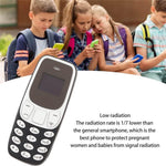 BM10 Dual SIM 0.66-inch Mini Mobile Phone 2G GSM Cellphone with Ear Hook