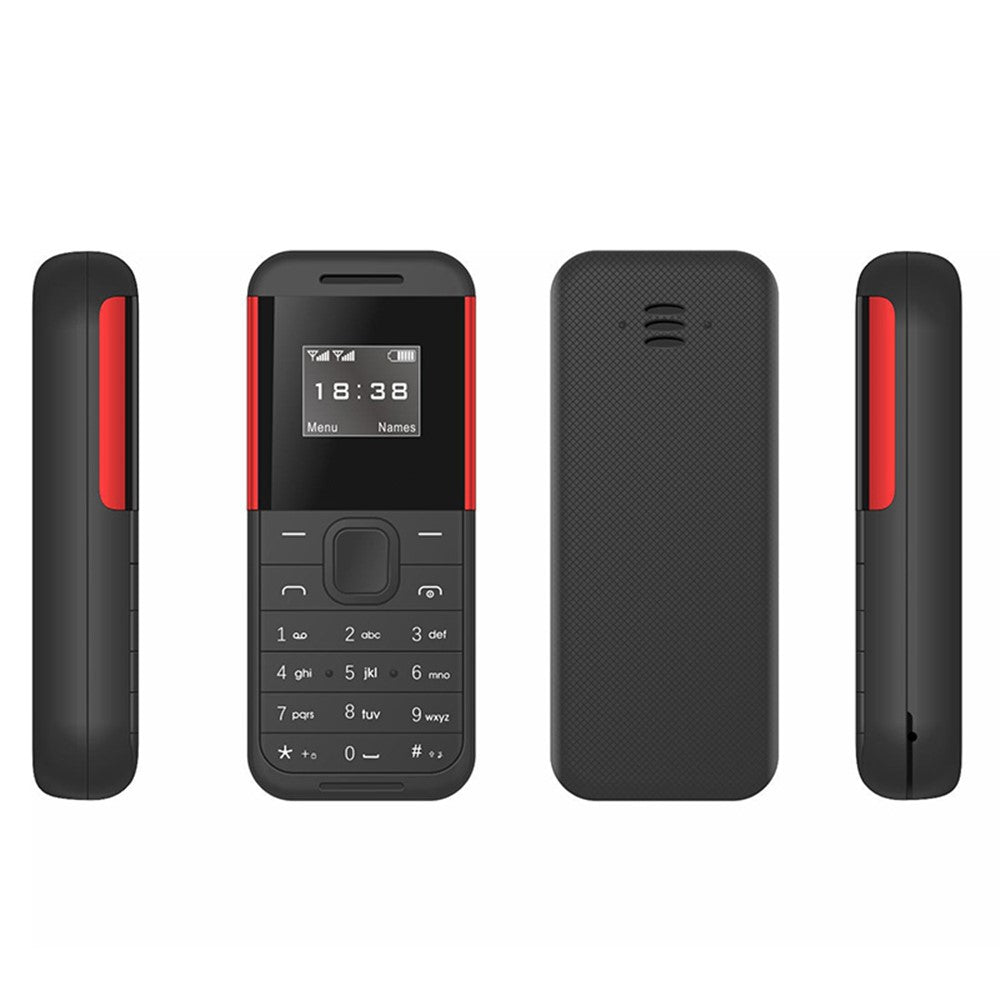 BM222 0.66-Inch Mini Dual SIM Standby Phone Portable Bar Phone