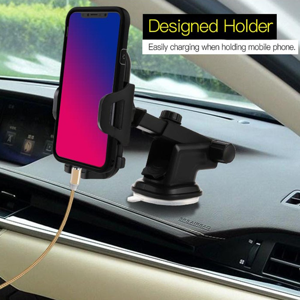 YESIDO C23 Car Suction Tray Dashboard Holder Mobile Phone Holder Windshield Holder