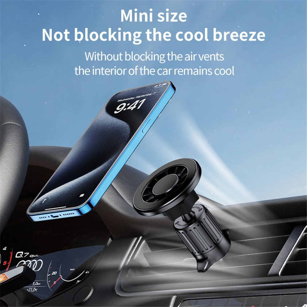 ZY-YC19 Car Phone Holder Bracket, Air Vent Hook + Adhesive Base