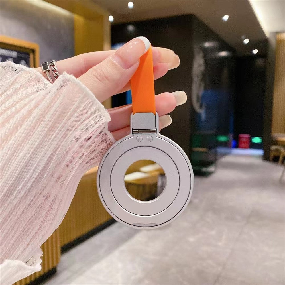 Phone Grip Stand with Finger Loop Strap Magnetic Ring Holder Kickstand for iPhone 15-12