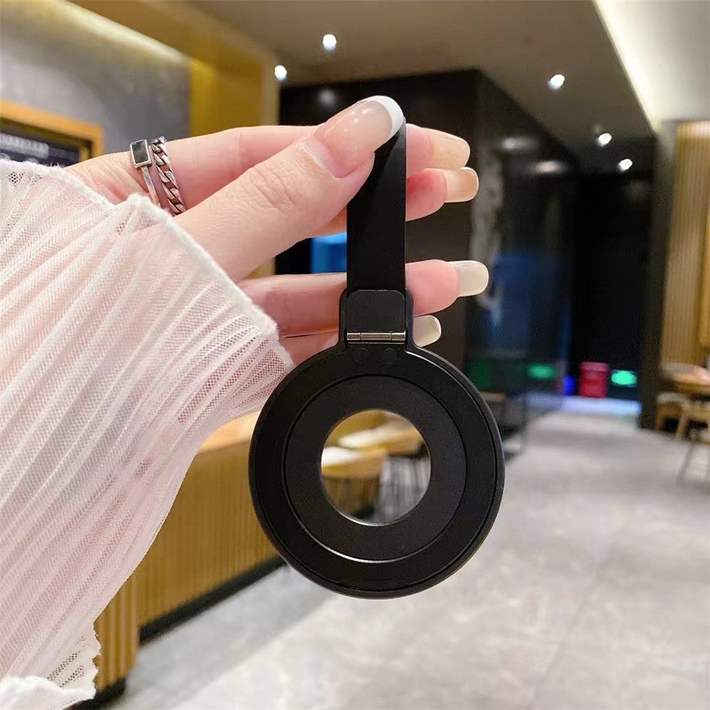 Phone Grip Stand with Finger Loop Strap Magnetic Ring Holder Kickstand for iPhone 15-12
