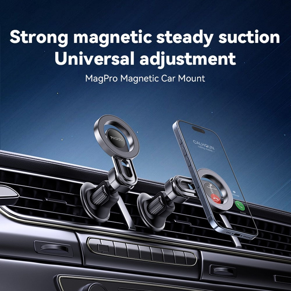 YESIDO C209 Magnetic Phone Holder Car Air Outlet Bracket Compatible MagSafe