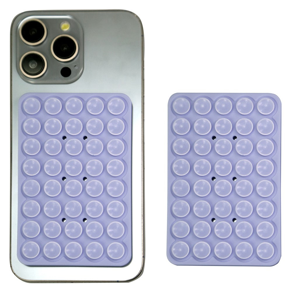 RK-X8 40 Grain Silicone Suction Cups Phone Mount Double Sides Mirror Shower Phone Holder