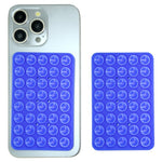 RK-X8 40 Grain Silicone Suction Cups Phone Mount Double Sides Mirror Shower Phone Holder